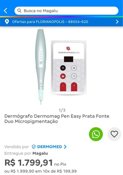 Dermógrafo NOVO Dermomag Easy - Foto 2