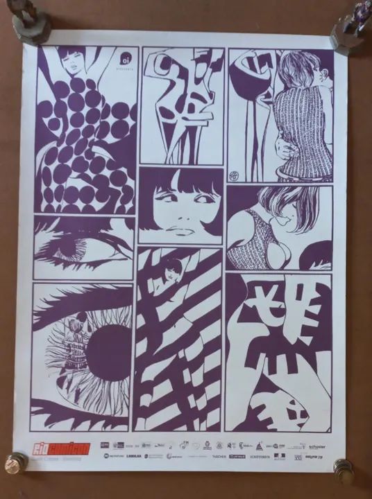 Pôster Original Rio Comicon Valentina - Foto 2