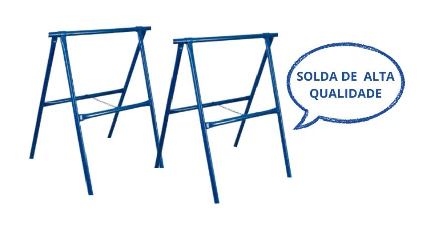 Cavalete de ferro Comum Dobrável - Foto 2