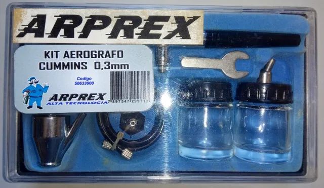 Aerógrafo Dupla Ação Bico 0.35mm - Arprex - Alfa 1 Cummins