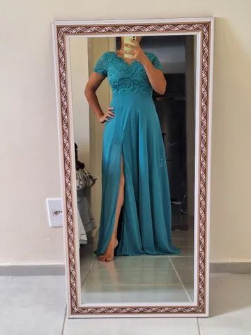 Vestido de festa tiffany