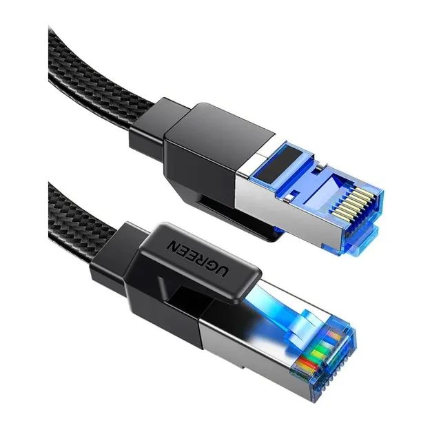 Cabo Ethernet UGREEN Cat 8 Trançado NW153 - Alta Performance - Loja Coimbra Computadores  - Foto 4