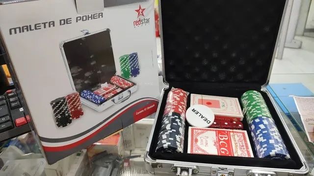 Kit maleta de poker 