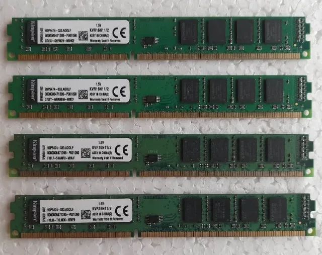 Memória Ddr3 2Gb 1600Mhz Kingston Modelo Slim Semi-Nova - Foto 3