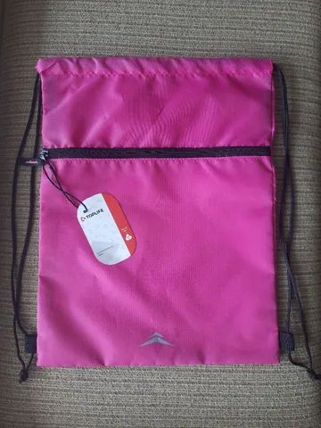 Mochila saco nova com divisória externa