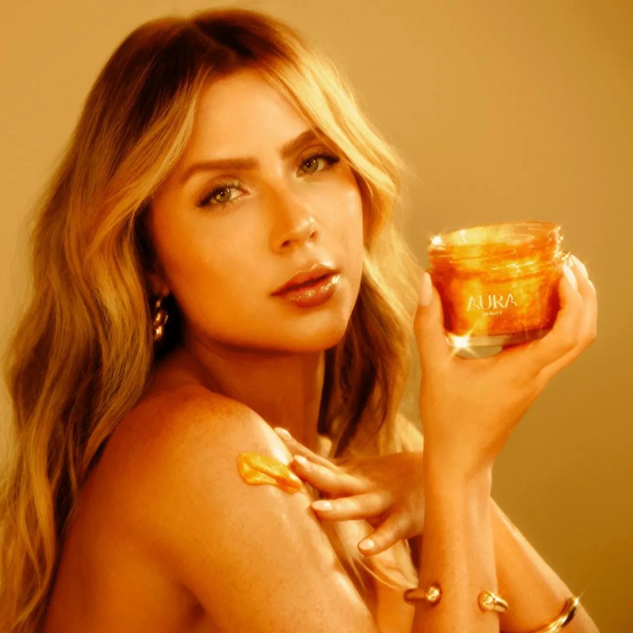 Geleia Radiante Iluminadora Aura Beauty Aurora Shine Hinode - Foto 3