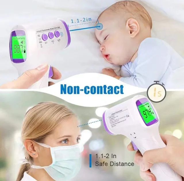 Kit pressão arterial + termômetro infravermelho laser - Foto 6