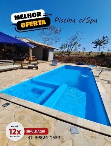 CA- Piscina c/SPA e hidromassagem !