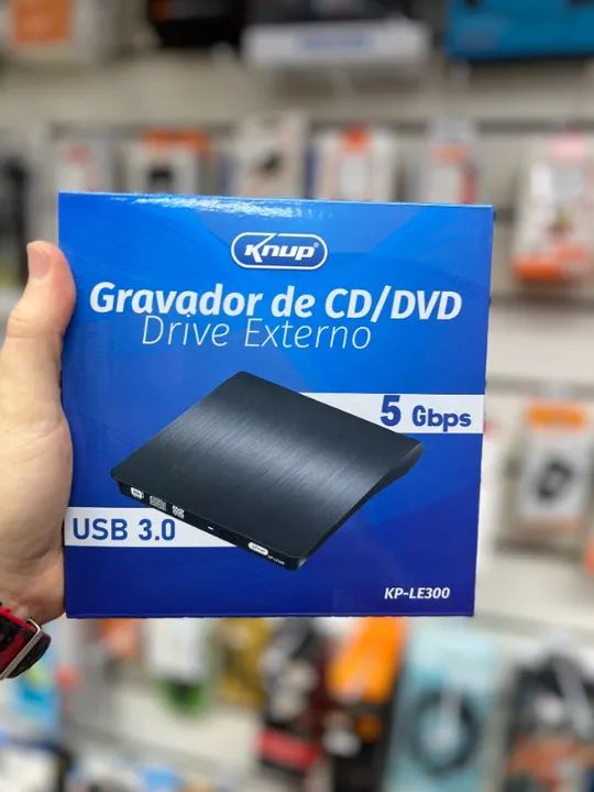 Gravador Dvd Externo Cd