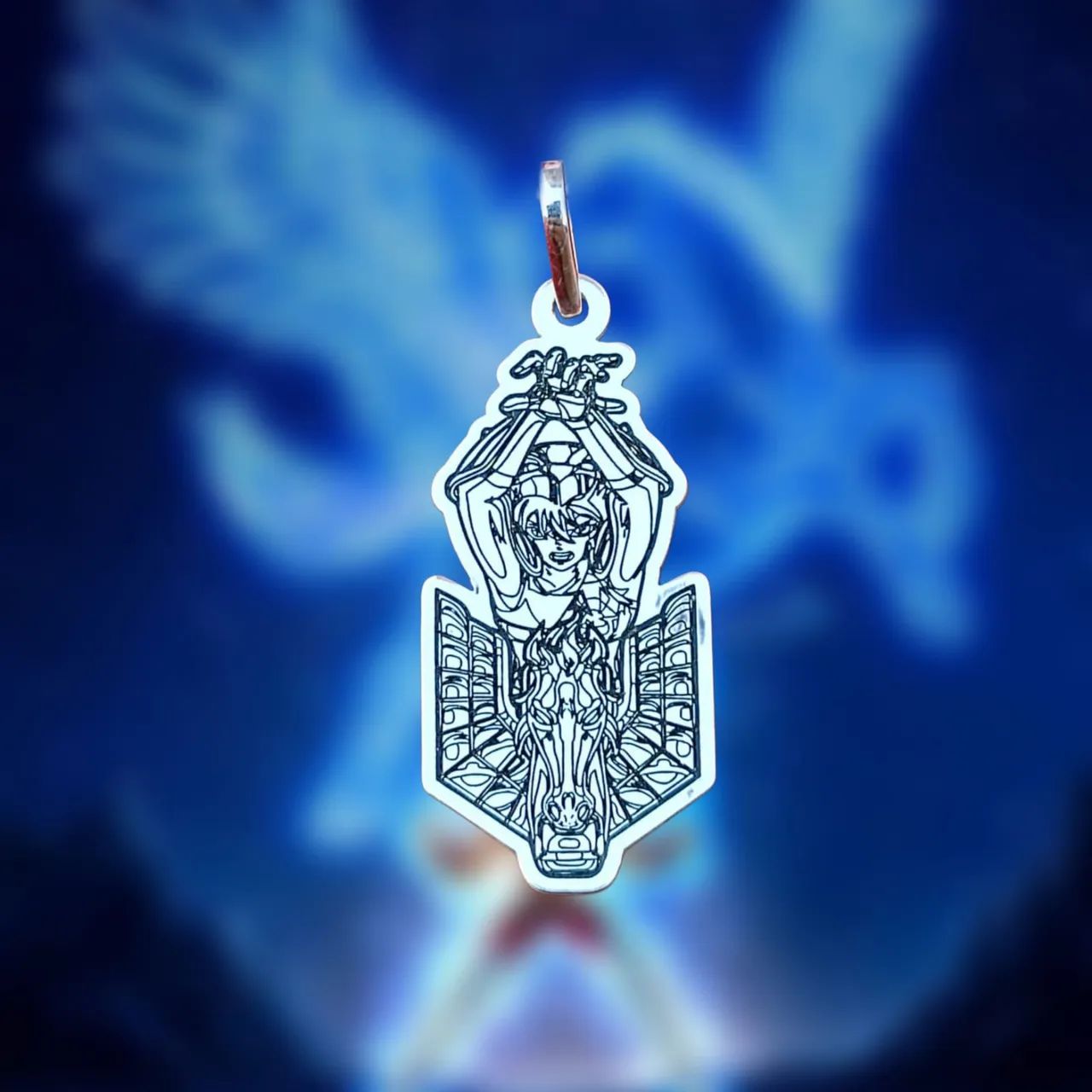 Pingente Seiya de Pégaso - Cavaleiros do Zodíaco - Foto 2