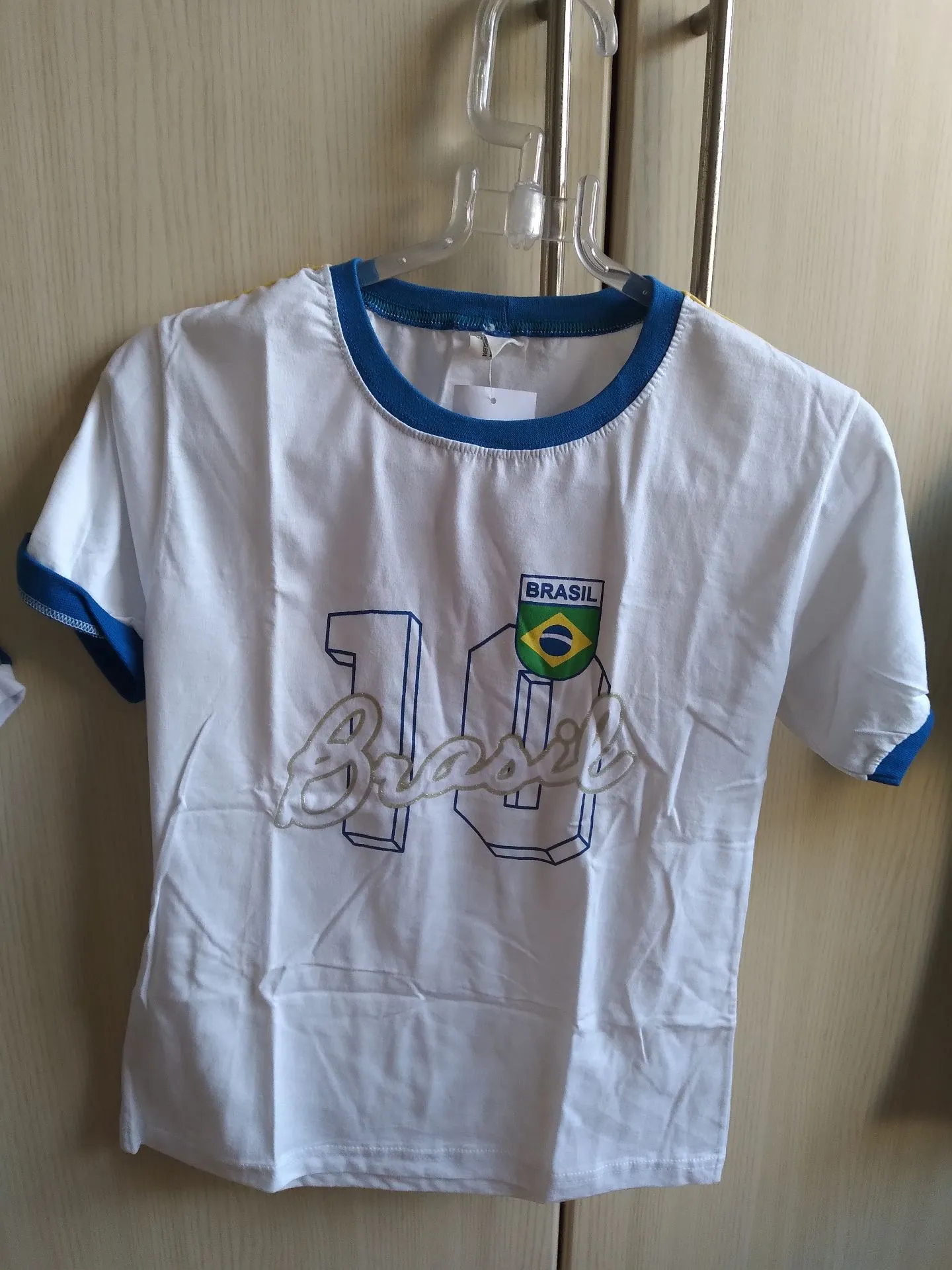 Camiseta Brasil 10 Infantil