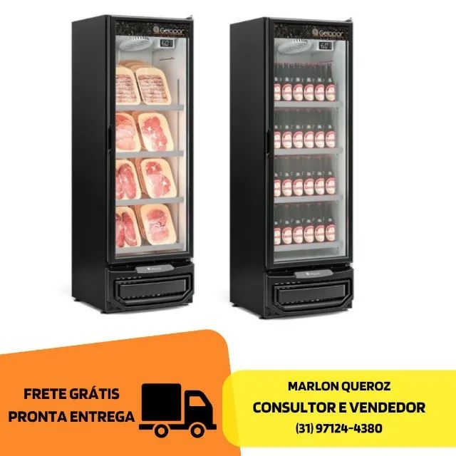 Refrigerador Gelopar para Carnes e Bebidas Novo