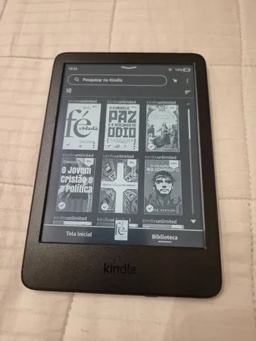 lança novo Kindle 11ª geração no catálogo do Brasil