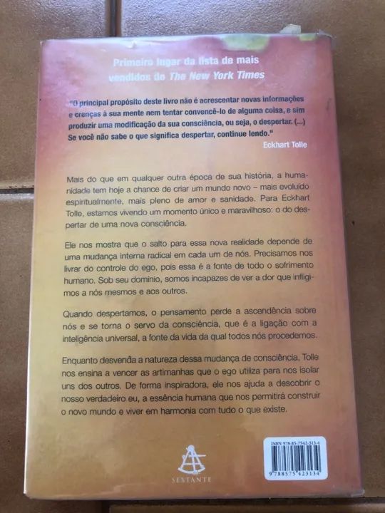 Livro 'O Poder do Agora' - Eckhart Tolle - Novo - Foto 2