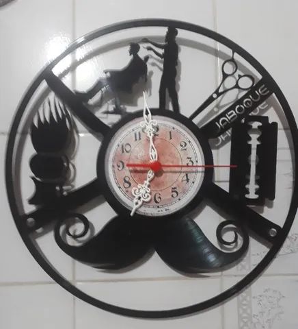 kit 3 relogios em vinil  - Foto 5