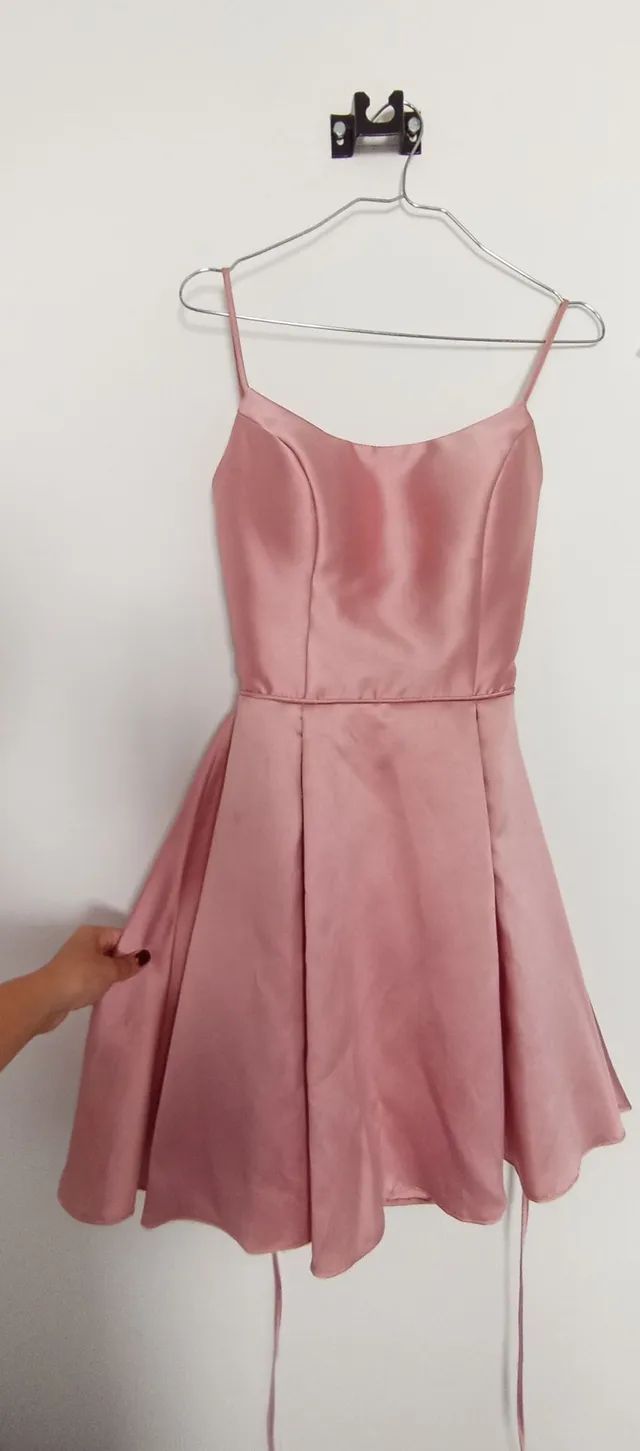 Vestido rose sale olx