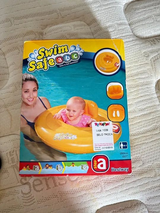 Boa infantil sem uso 0-1 ano - Foto 3