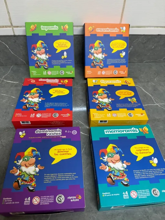 Jogos didáticos infantil em espanhol