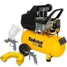 Compressor de Ar 20 Litros 6,4Pés 2HP CP8022 com Jogo de Acessórios - Foto 2
