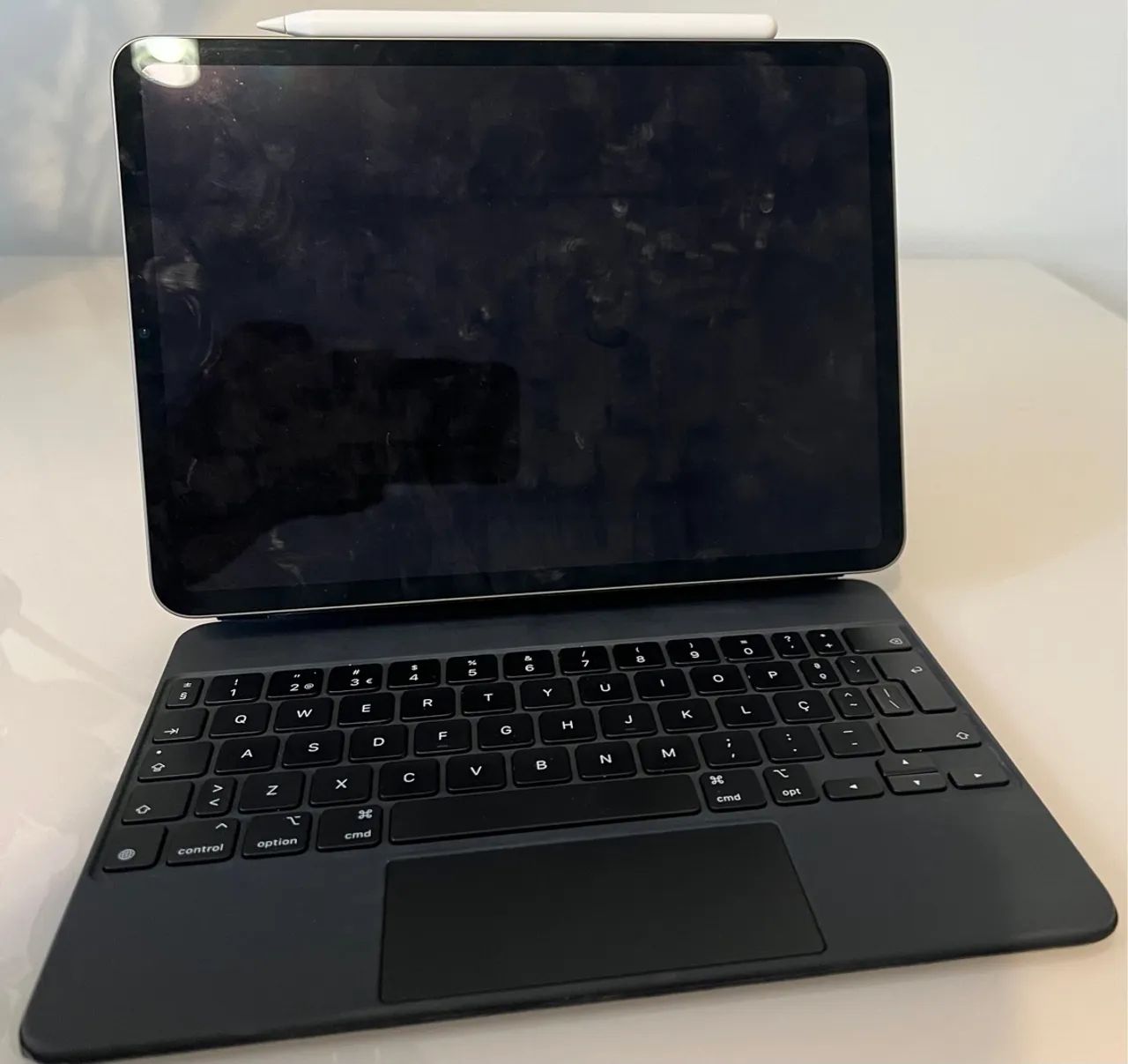 iPad Pro 11 completo com Magic Keyboard + Apple Pencil 2ªgen sem defeitos - Foto 6