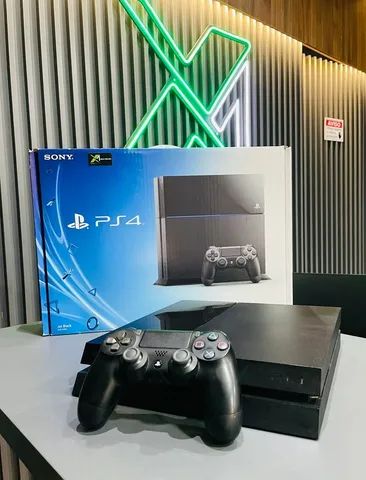 Ps4 fat com garantia e jogo brinde - promoção 
