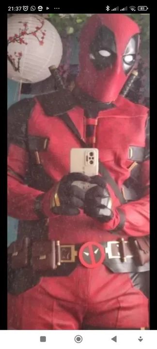 Fantasia Deadpool - Tamanho XL - Foto 4