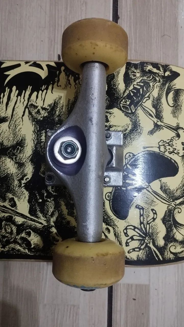 Skate | Skate até morrer + joelheira e cotoveleira - Foto 3