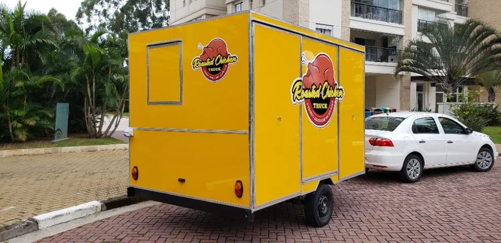 Trailer para Galeto Assado na Pronta Entrega Novo