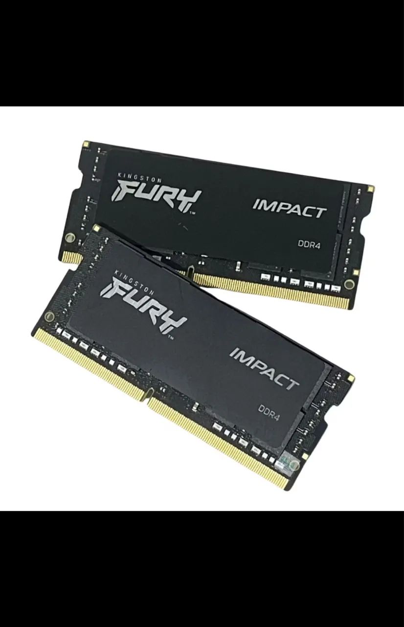 2 RAM Memory 8GB Laptops DDR4 Fury Impact 3200 MHZ KF432S20IB/864317904090883120