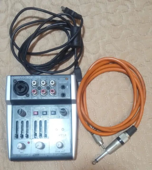 Console da Behringer 302usb Xenyx De Mistura  funcionando 100% - Foto 2