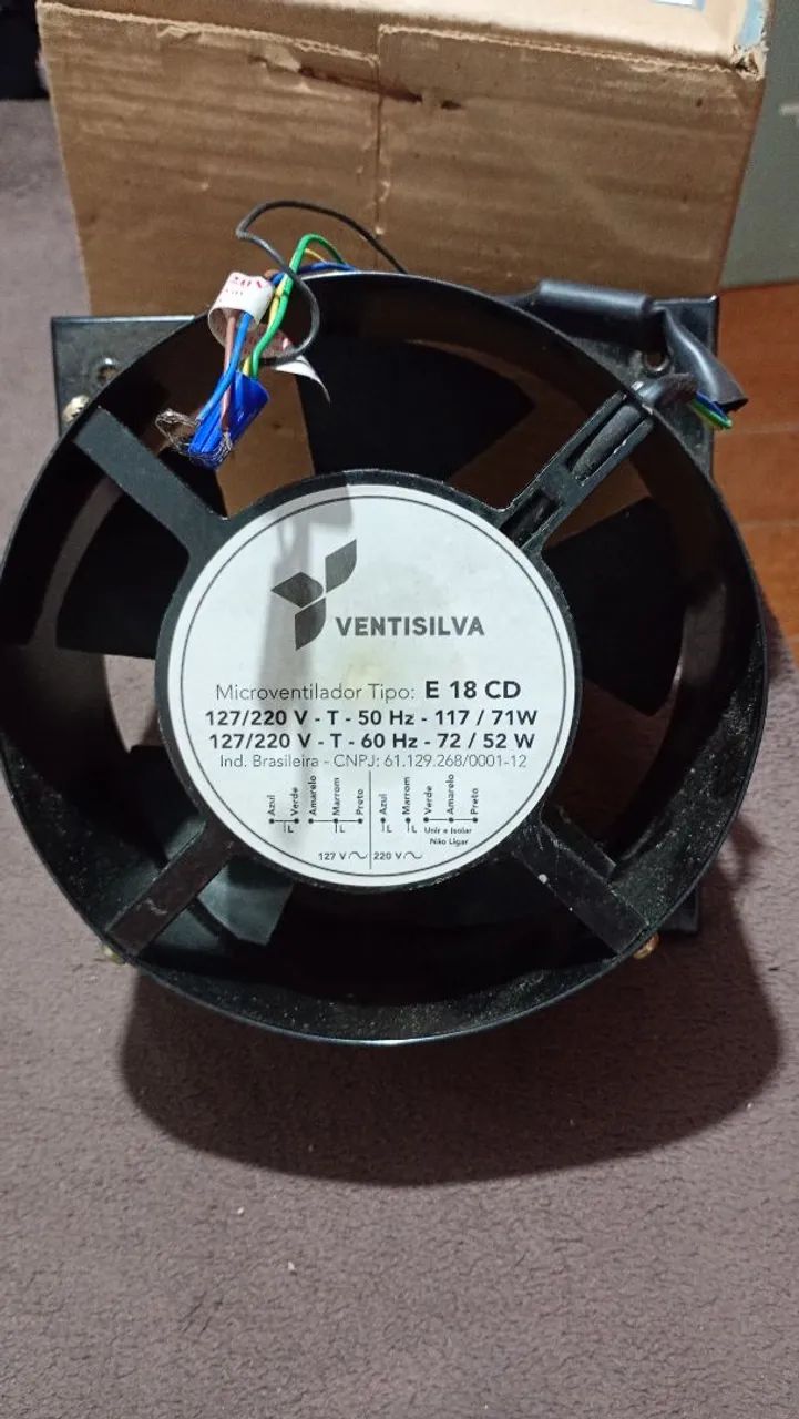 Microventilador Bivolt de 18cm  - Foto 2