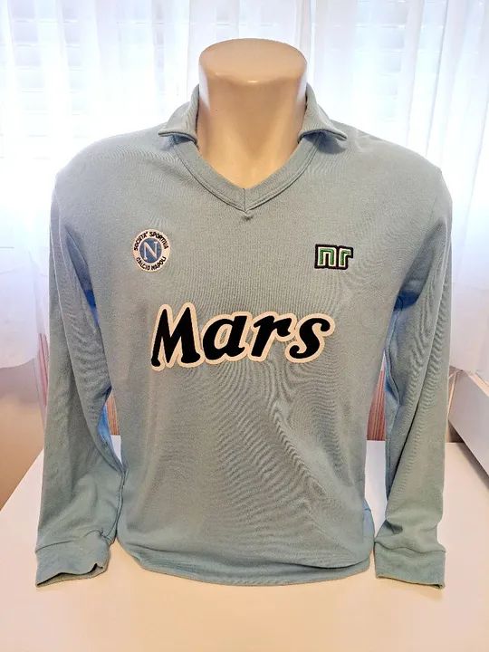 Camiseta Napoli 1989-1990 #10 MARADONA