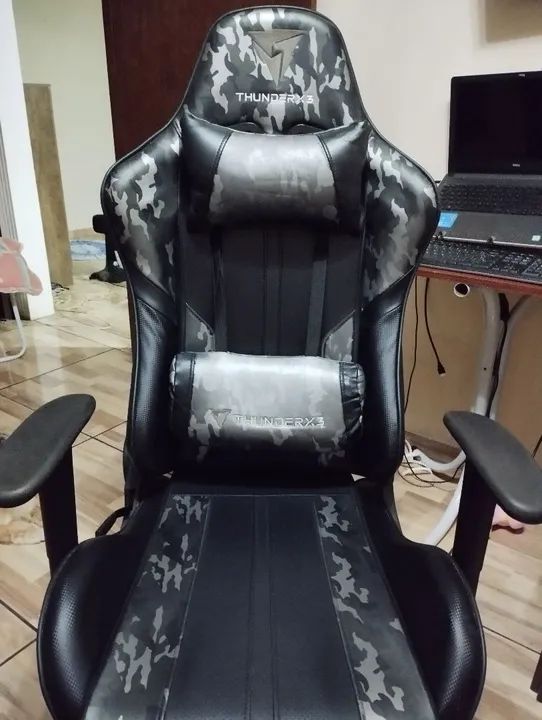 Cadeira thunderx3 verde militar - Foto 2