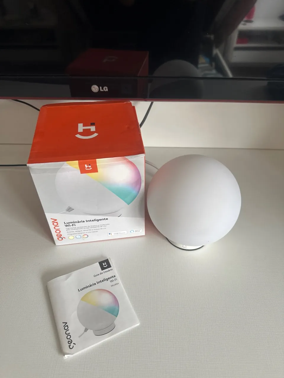 Luminária Inteligente Wi-Fi Geonav