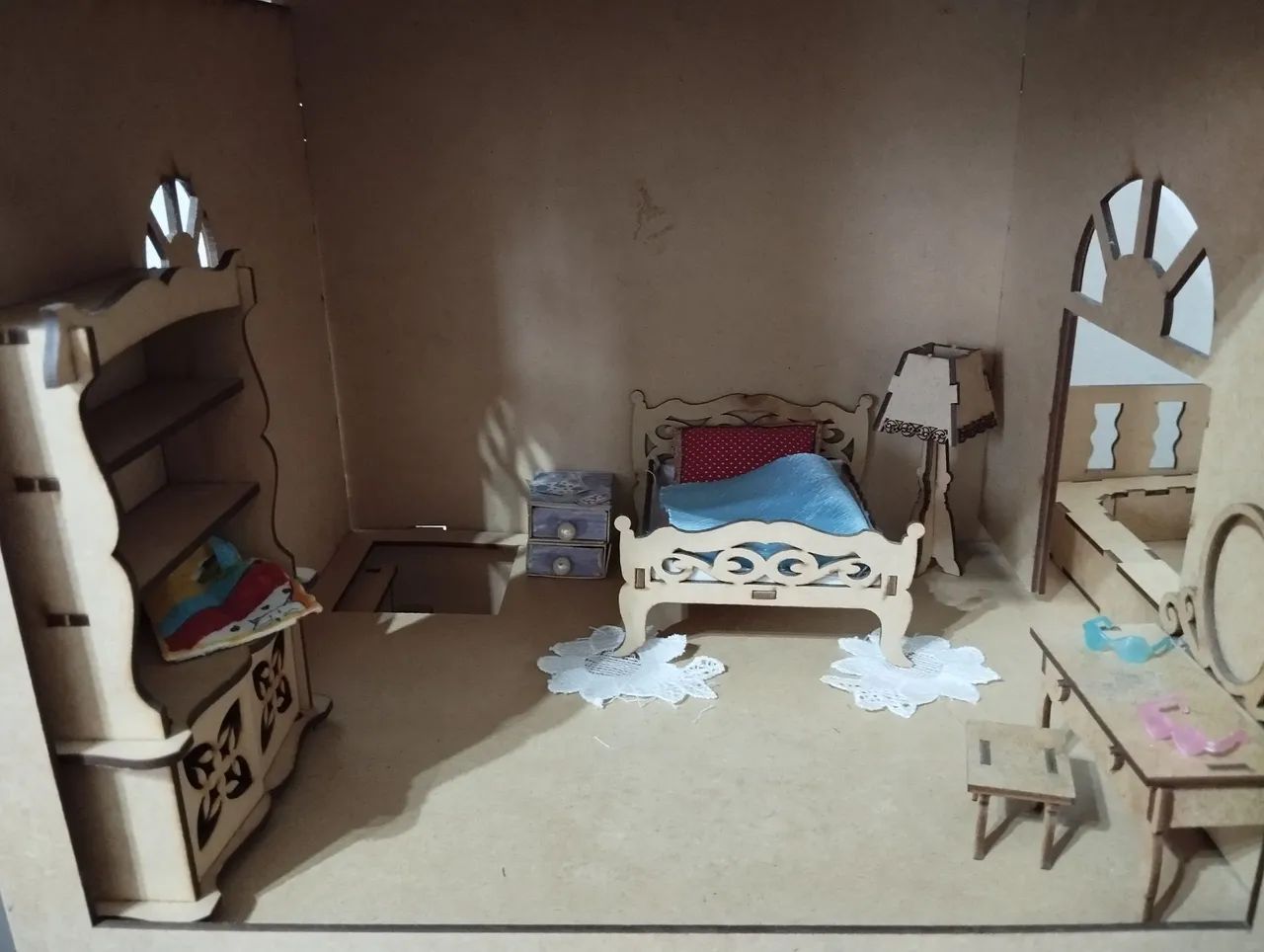 Casinha de madeira MDF infantil  - Foto 3