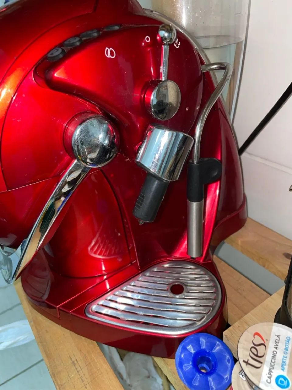 Cafeteira Espresso 3 Corações Gesto Vermelha - Foto 4