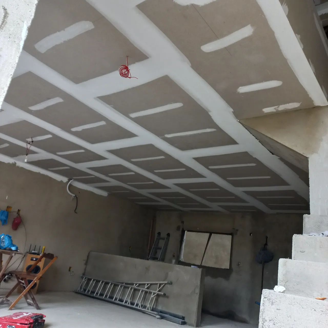 Drywall  gesso divisórias acartonado e stel frame  - Foto 4