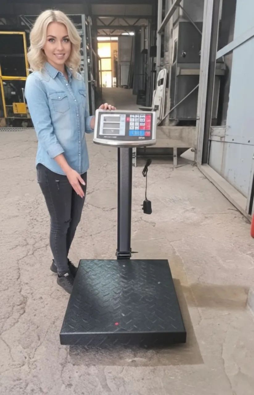 Balança Plataforma 40 x 50 cm Com bateria ? Interna Longa duração 