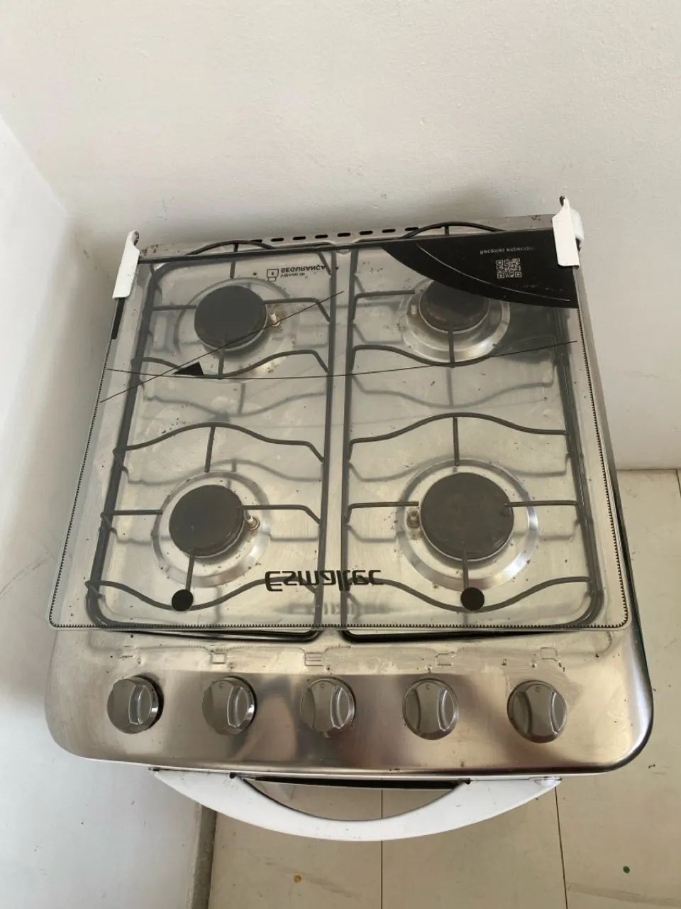 Fogão 4 bocas branco  - Foto 2