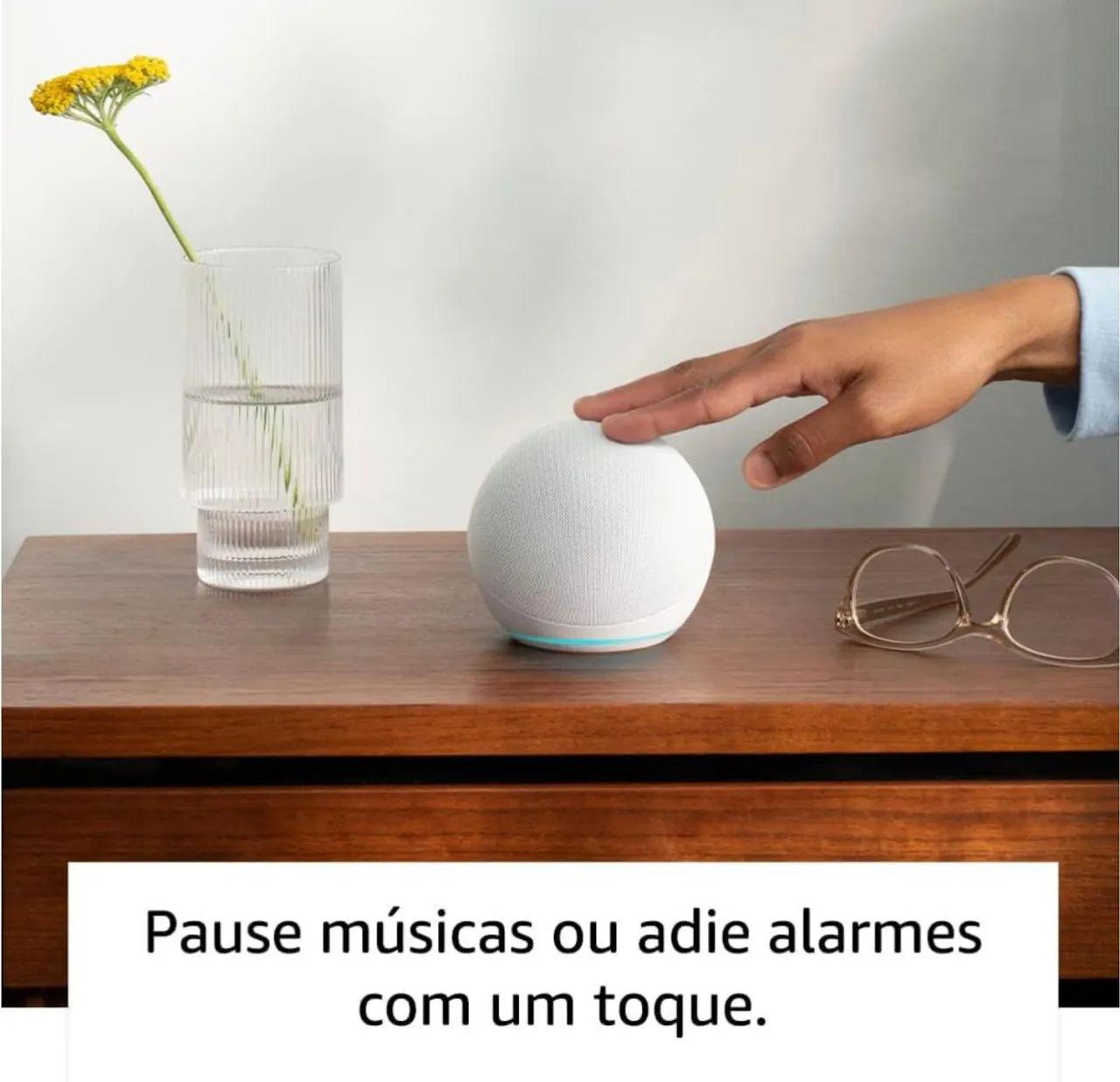 Echo dot 3 Amazon som Alexa inteligência artificial - Foto 4