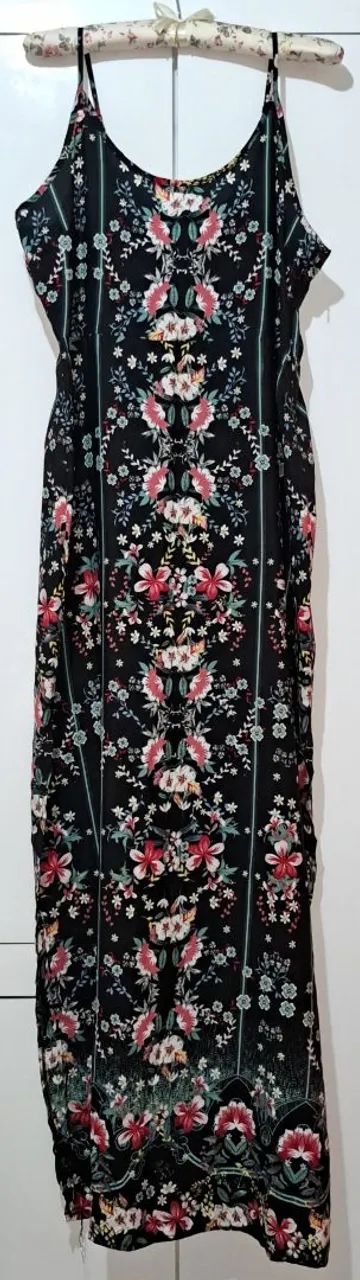 Vestido Floral Longo