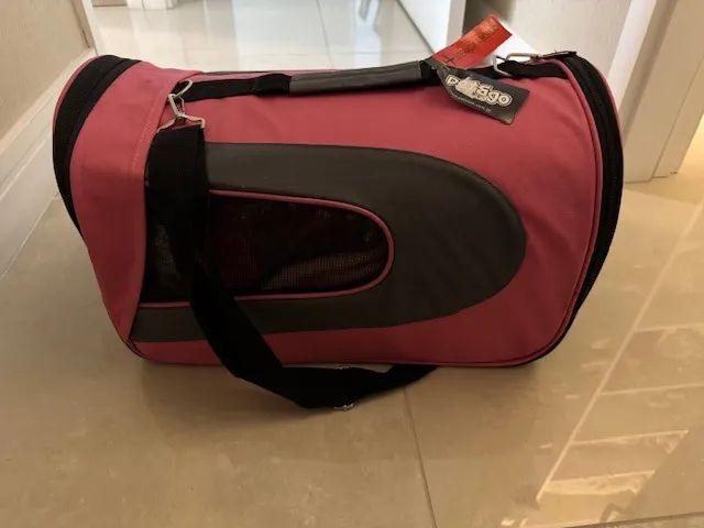 Bolsa de transporte para cabine de avião para Pet (rosa) tam m - pandora Pet&Go