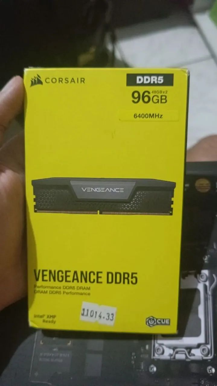 Selling new DDR5 96GB 6400mhz ram memory64312626817282120