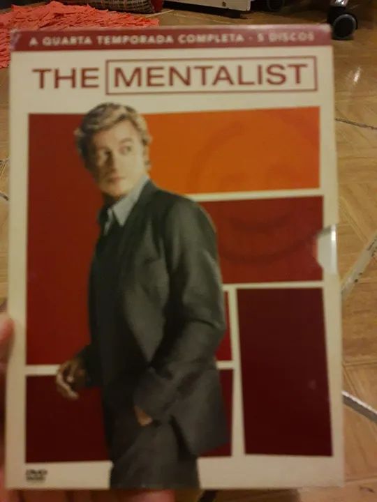 DVD BOX O MENTALISTA 4° TEMPORADA 5 DISCOS 