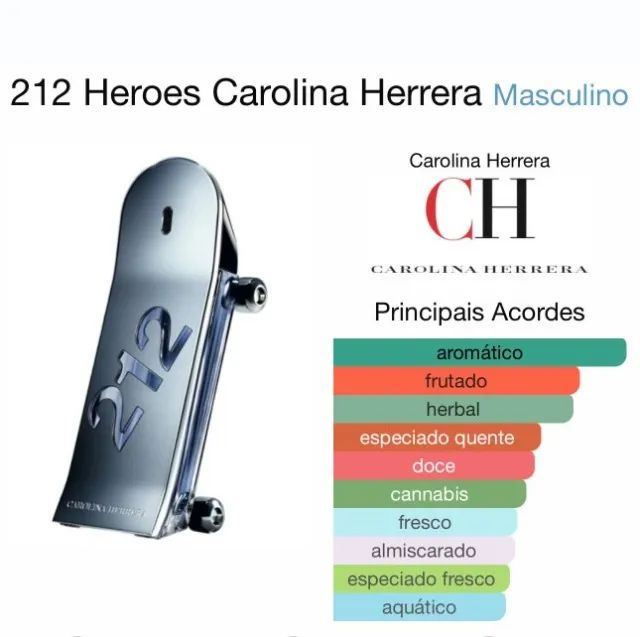 Perfume 212 Heroes Masculino 90ml - Foto 3