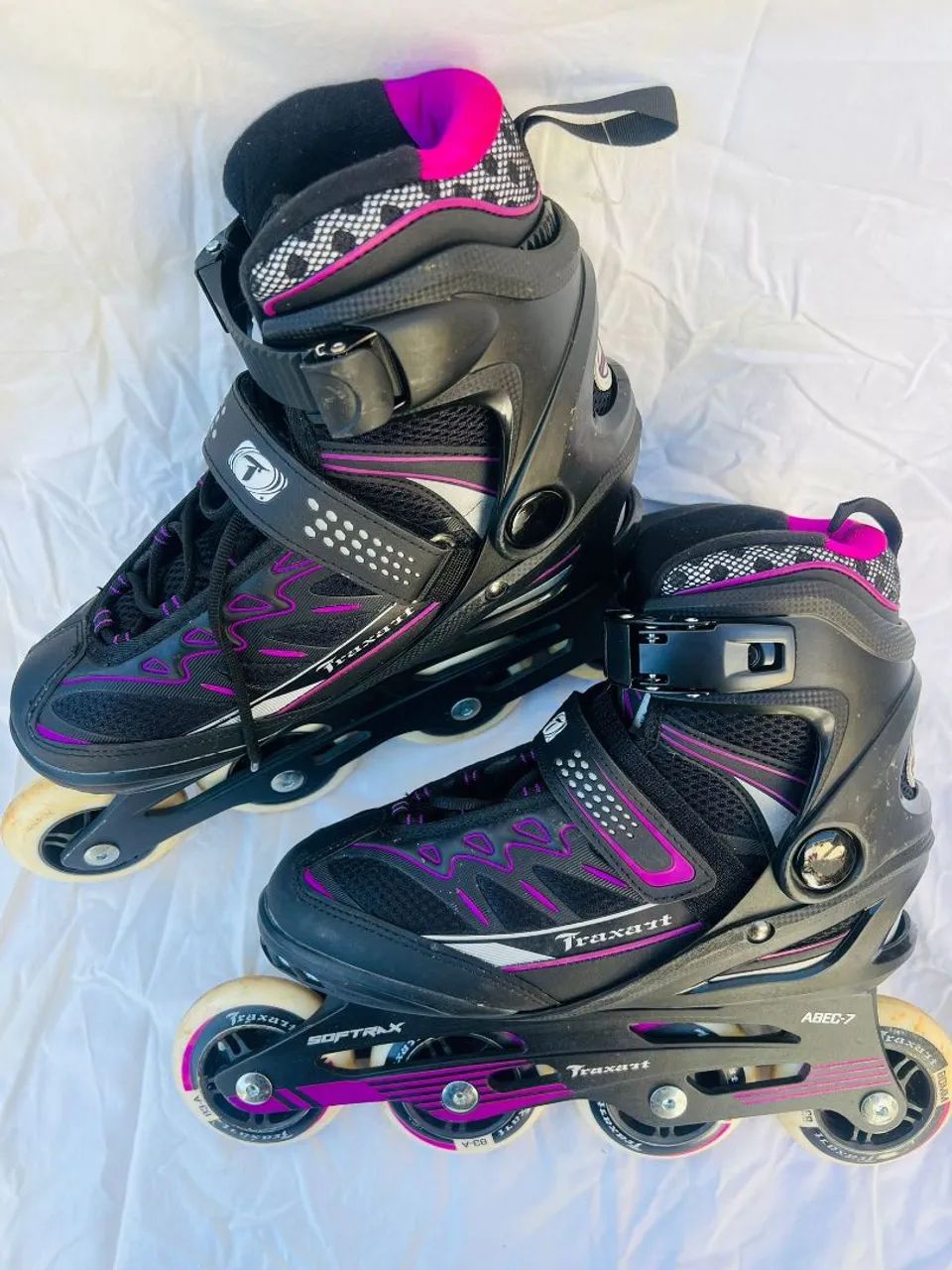 Patins Traxart com kit de proteção  - Foto 3