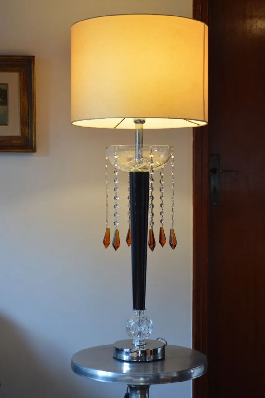 Abajur com cristais Baccarat - Foto 4