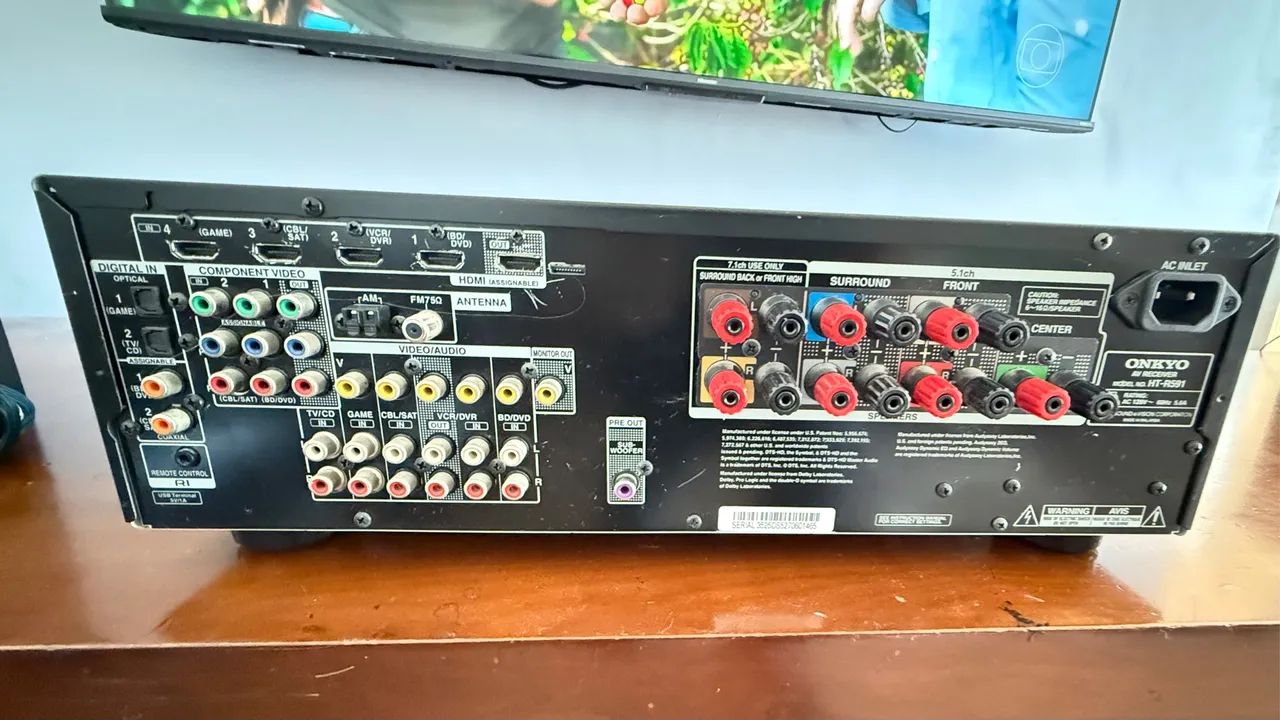 Home Theater HT - s5500 Onkio 7.1 canais  - Foto 5