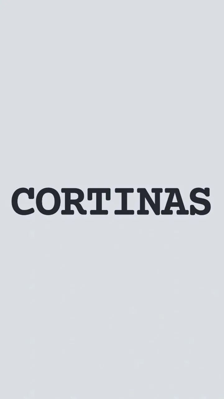 Cortinas decorativas