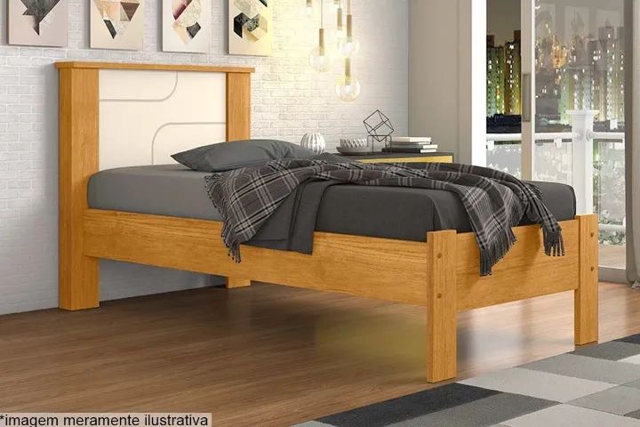 Cama Pérola (Auxiliar opcional) - Direto da Fábrica - Foto 2